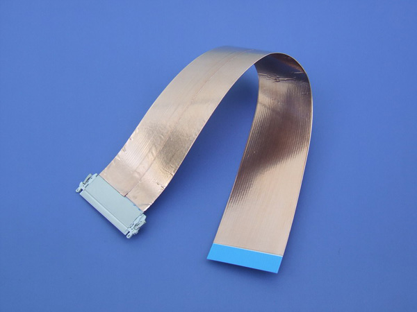 LVDS cable covered by Au foil